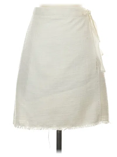 Pre-owned Sugar Lips Casual Skirt In Ivory
