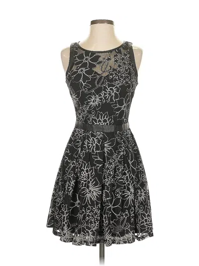 Pre-owned Sugar Lips Cocktail Dress In Black