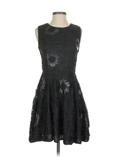 Pre-owned Sugar Lips Cocktail Dress In Black