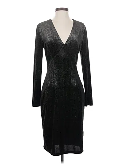 Pre-owned Sugar Lips Cocktail Dress In Black