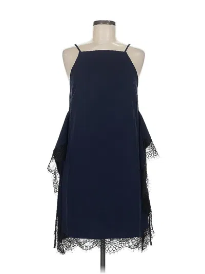 Pre-owned Sugar Lips Cocktail Dress In Blue