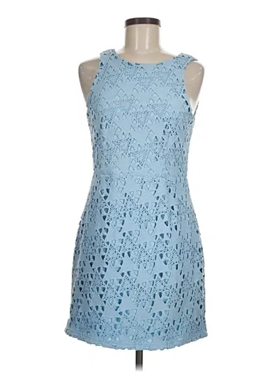 Pre-owned Sugar Lips Cocktail Dress In Blue