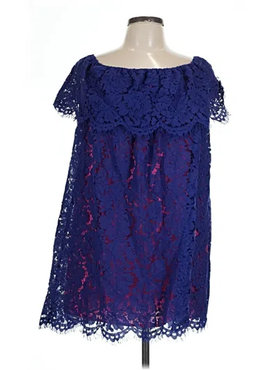 Pre-owned Sugar Lips Cocktail Dress In Blue