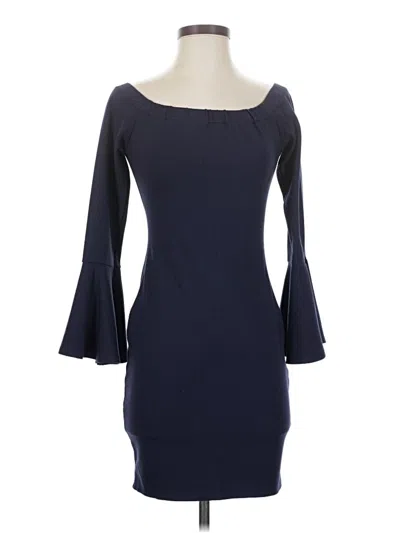 Pre-owned Sugar Lips Cocktail Dress In Blue