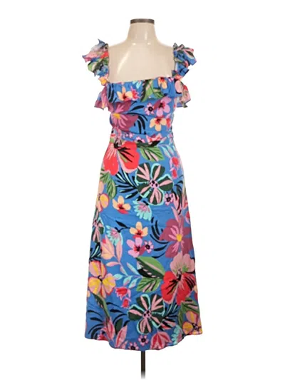 Pre-owned Sugar Lips Cocktail Dress In Blue