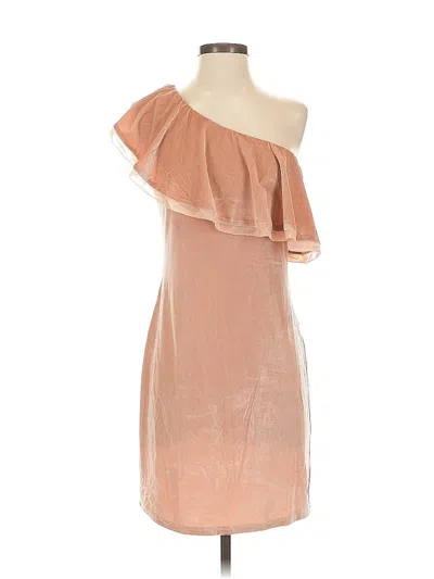 Pre-owned Sugar Lips Cocktail Dress In Brown