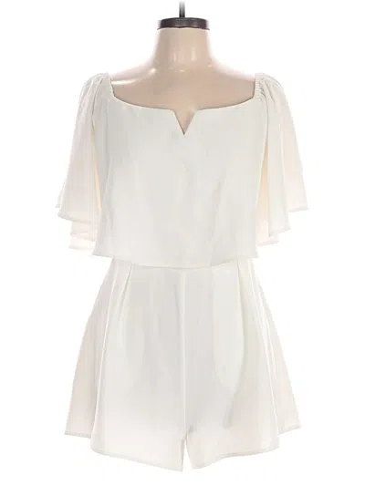 Pre-owned Sugar Lips Cocktail Dress In Ivory