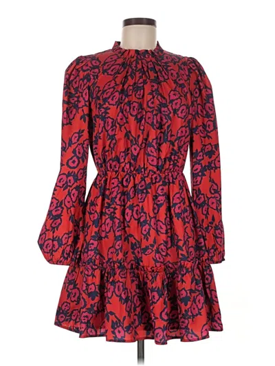 Pre-owned Sugar Lips Cocktail Dress In Red