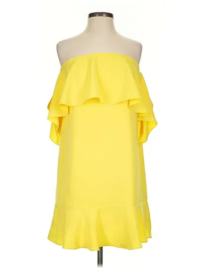 Pre-owned Sugar Lips Cocktail Dress In Yellow