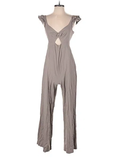 Pre-owned Sugar Lips Jumpsuit In Gray