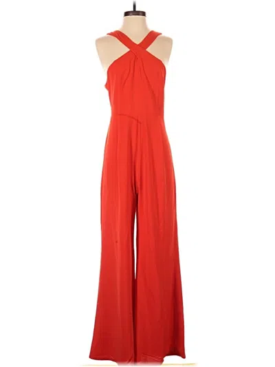 Pre-owned Sugar Lips Jumpsuit In Orange