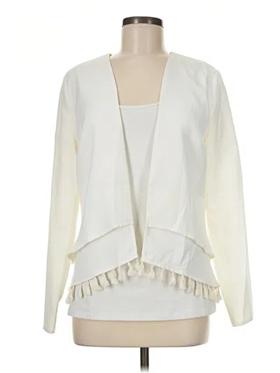 Pre-owned Sugar Lips Kimono In Ivory