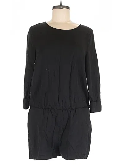 Pre-owned Sugar Lips Romper In Black