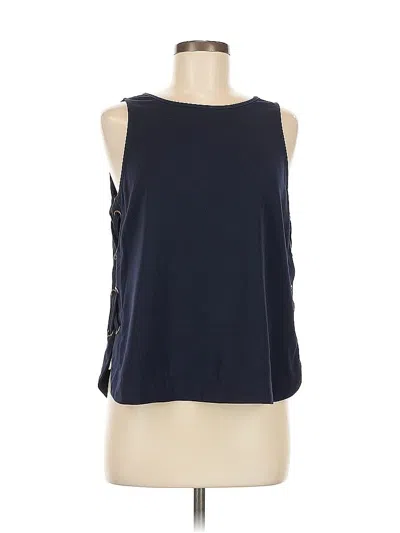Pre-owned Sugar Lips Sleeveless Blouse In Blue