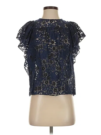 Pre-owned Sugar Lips Sleeveless Blouse In Blue