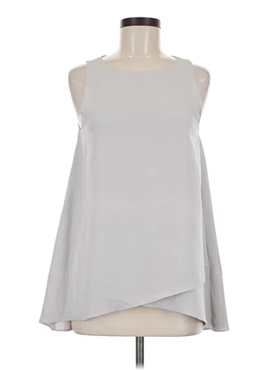 Pre-owned Sugar Lips Sleeveless Blouse In Silver