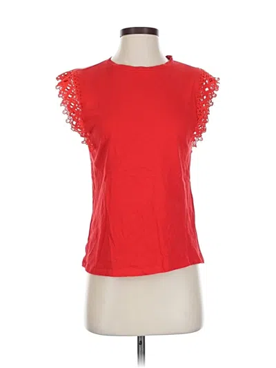 Pre-owned Sugar Lips Sleeveless T-shirt In Red