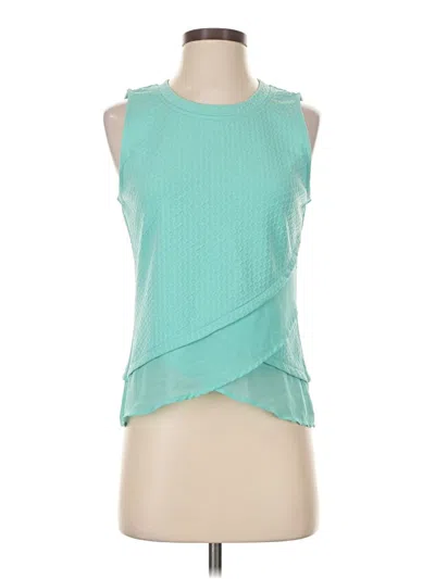 Pre-owned Sugar Lips Sleeveless T-shirt In Teal