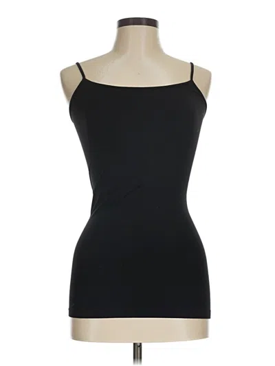 Pre-owned Sugar Lips Tank Top Black Strapless Neckline Tops