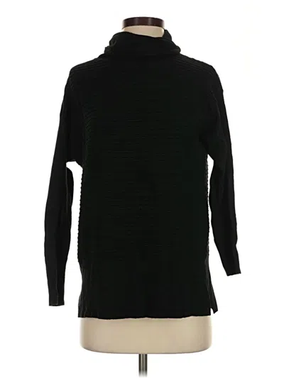 Pre-owned Sugar Lips Turtleneck Sweater In Black
