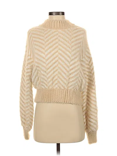 Pre-owned Sugar Lips Turtleneck Sweater In Brown