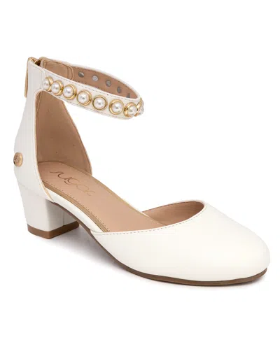 Sugar Kids' Little And Big Girls Alysa Dress Shoe In White