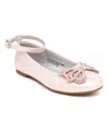 Sugar Little And Big Girls Neessa Ballet Flat In Blush