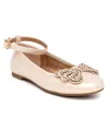 Sugar Little And Big Girls Neessa Ballet Flat In Champagne