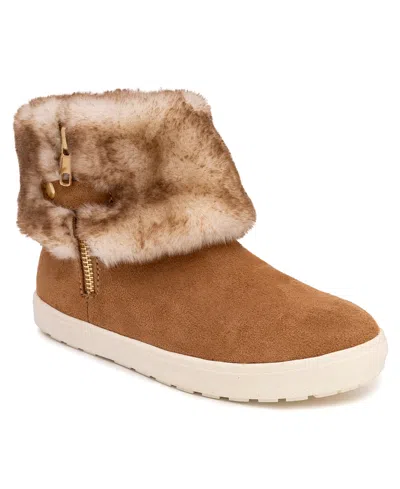 Sugar Kids' Little And Big Girls Pelia Cold Weather Boot In Tan