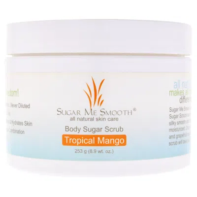 Sugar Me Smooth Body Sugar Scrub - Tropical Mango By  For Unisex - 8.9 oz Scrub In Multi