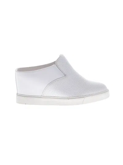 Pre-owned Sugar Mule/clog In White
