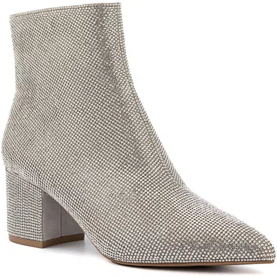 Sugar Nightlifeblig Womens Jeweled Man Made Ankle Boots In Multi