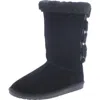 Sugar Panthea Womens Microsuede Faux Fur Winter & Snow Boots In Multi