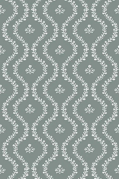 Sugar Paper For Wallshoppe Bennett Vine Wallpaper