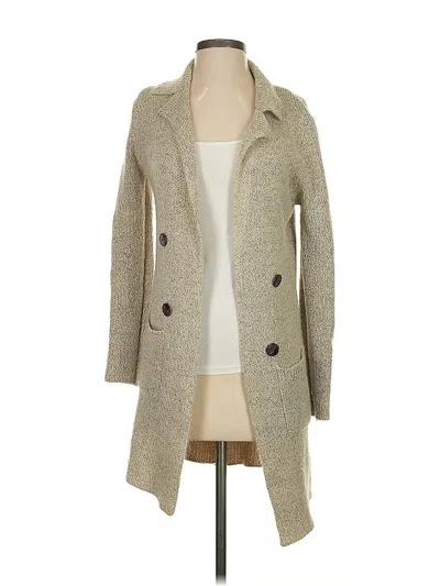 Pre-owned Sugar Rain Cardigan Sweater In Brown