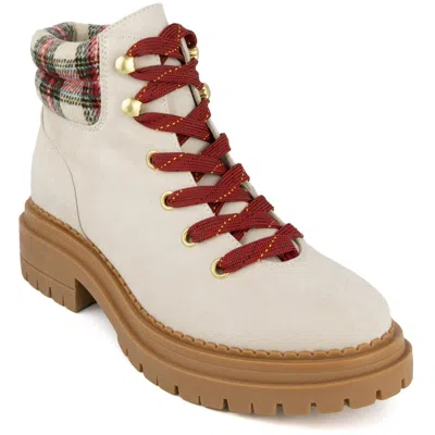 Sugar Rave Womens Faux Suede Lace Up Combat & Lace-up Boots