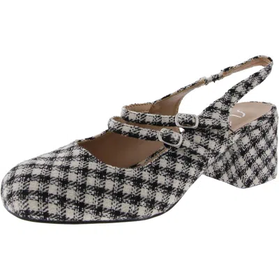 Sugar Sgrgianni Womens Criss-cross Manmade Slingback Heels In Multi
