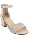 Sugar Sgrnoelle4 Womens Faux Suede Dressy Block Heel In Multi