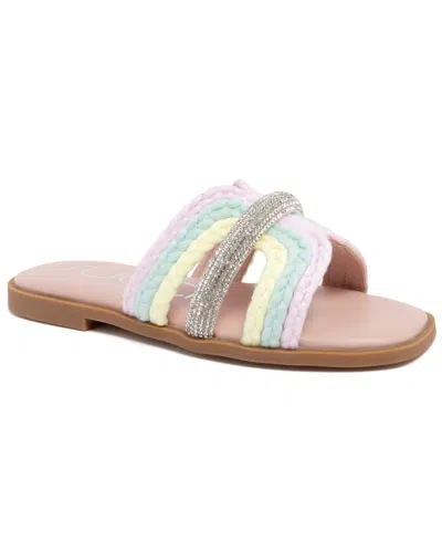 Sugar Kids' Toddler And Little Girls' Sonny Sandals In Pink