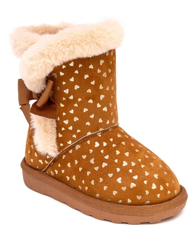 Sugar Kids' Toddler Girls Sessy Cold Weather Boot In Brown