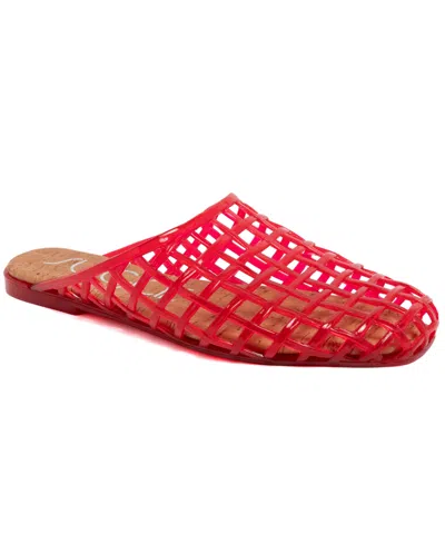 Sugar Women's Diving Closed Toe Flats In Red