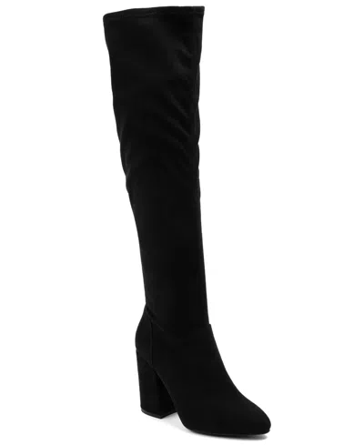 Sugar Women's Embassy Almond Toe Dress Boots In Black
