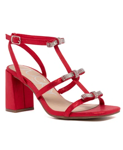 Sugar Women's Gloria Blings Open Toe Dress Sandal In Multi