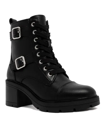 Sugar Women's Loinaz Lace-up Combat Boots In Multi