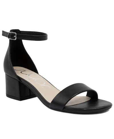 Sugar Women's Noelle 7 Low Dress Sandals In Black