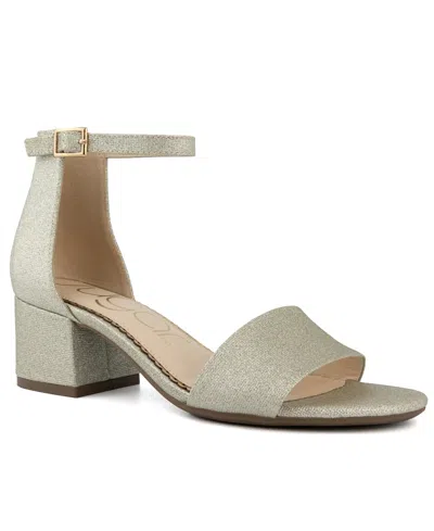 Sugar Women's Noelle Low Dress Sandals In Gold