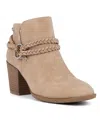 Sugar Women's Sandlot Heeled Booties In Natural