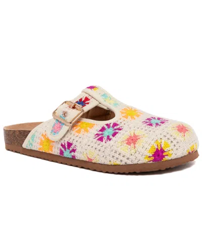 Sugar Women's Snicker Closed-toe Slip-on Casual Clogs In Multi