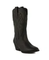 Sugar Women's Tammy Tall Cowboy Boots In Black