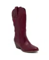 Sugar Women's Tammy Western Boots In Burgundy